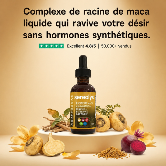 Complexe de maca — Soutien de l’équilibre hormonal et du désir chez la femme