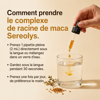Complexe de maca — Soutien de l’équilibre hormonal et du désir chez la femme