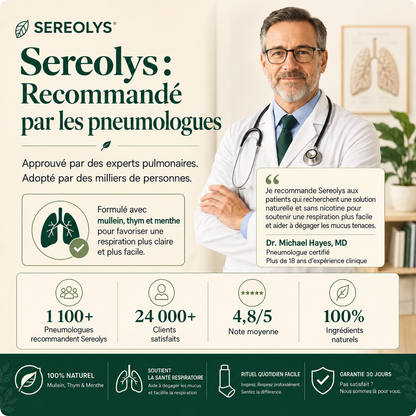Sereolys ClearBreath™ – Inhalateur Botanique