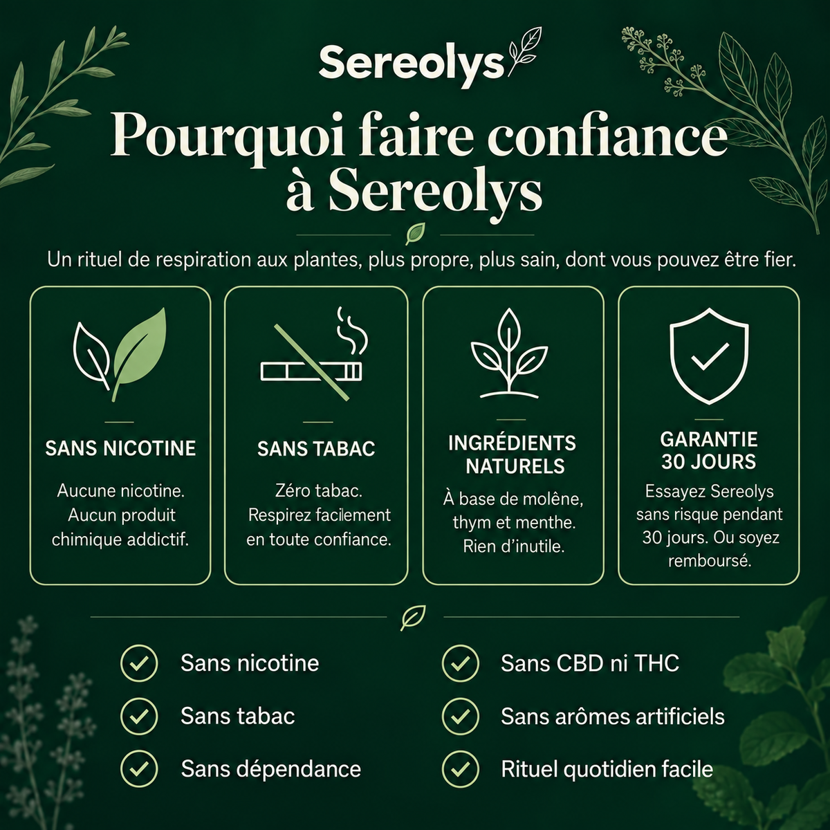 Sereolys ClearBreath™ – Inhalateur Botanique
