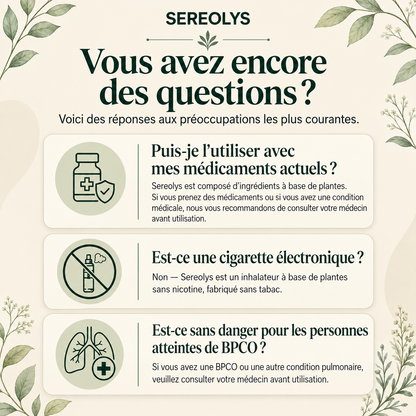 Sereolys ClearBreath™ – Inhalateur Botanique