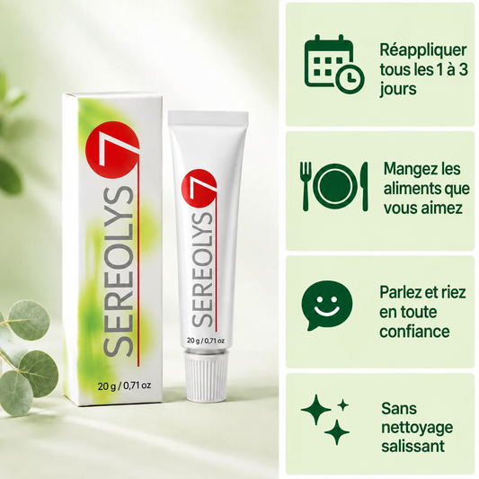 Sereolys — Gel de Rétention Dentaire