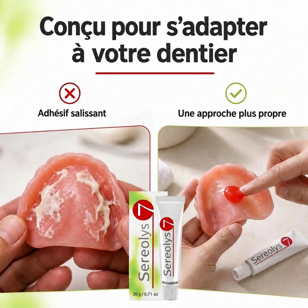 Sereolys — Gel de Rétention Dentaire