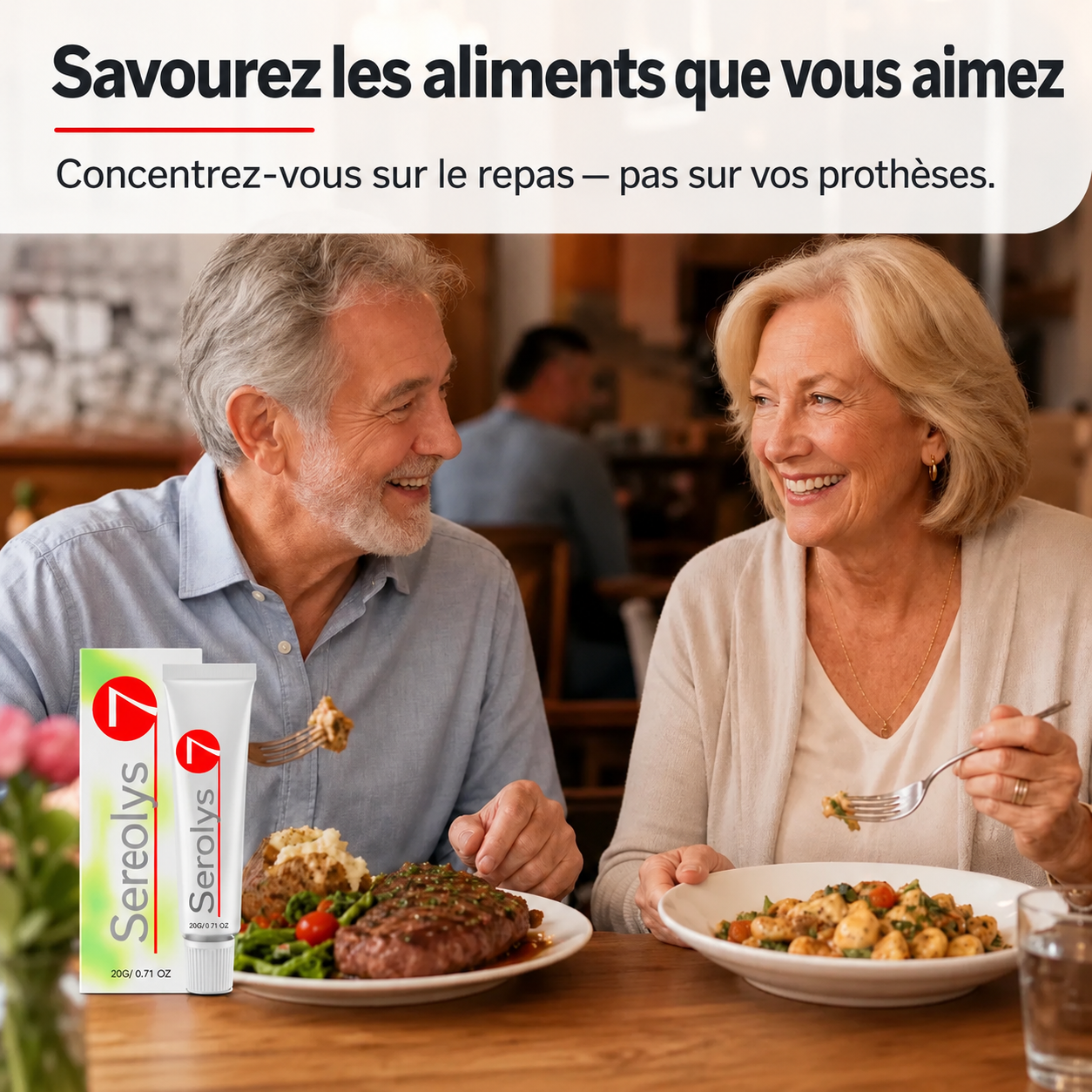 Sereolys — Gel de Rétention Dentaire