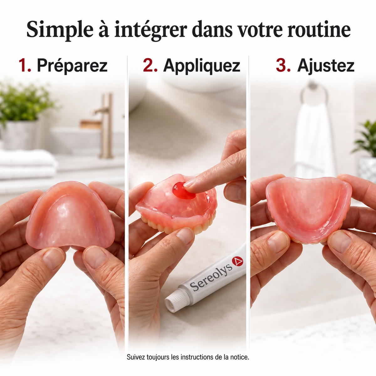 Sereolys — Gel de Rétention Dentaire