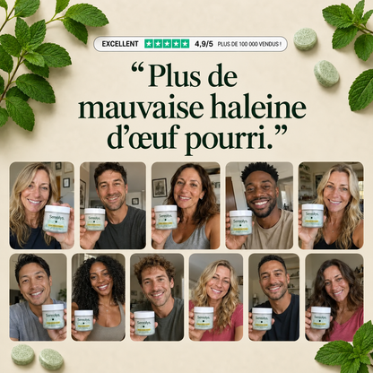 HALEINE FRAÎCHE — DE L’INTÉRIEUR VERS L’EXTÉRIEUR
