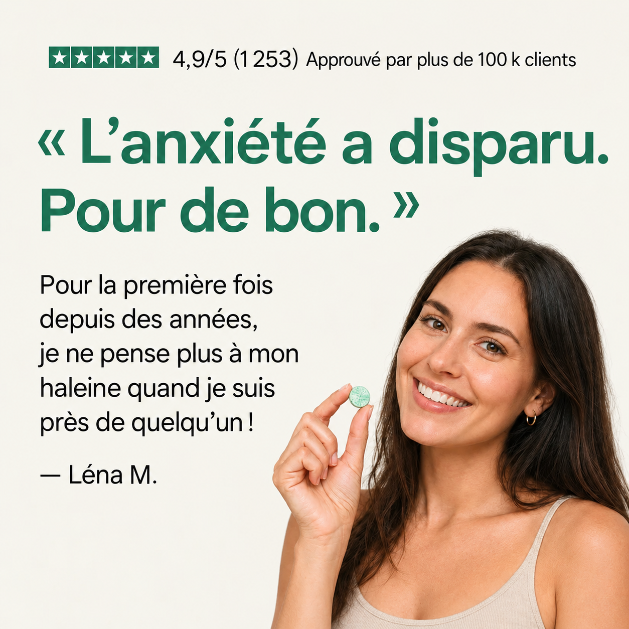HALEINE FRAÎCHE — DE L’INTÉRIEUR VERS L’EXTÉRIEUR