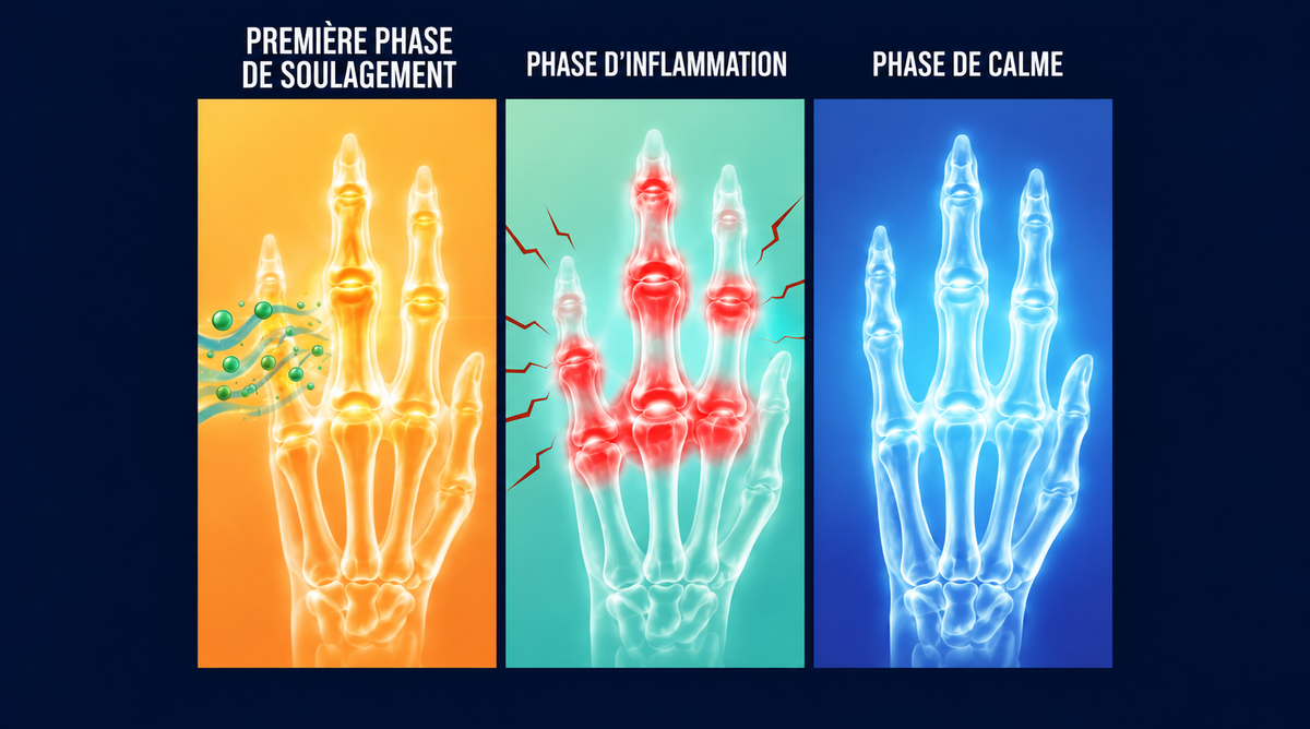 Les trois phases du fonctionnement de Magnesium Freeze