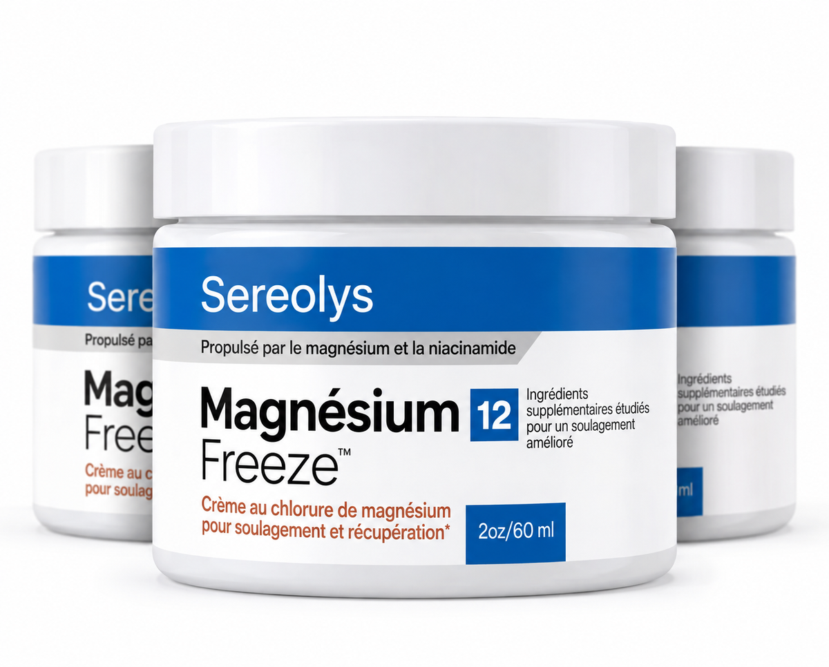 Présentation du produit Sereolys Magnesium Freeze