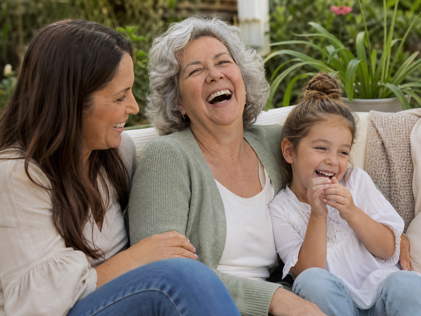 Rire en famille